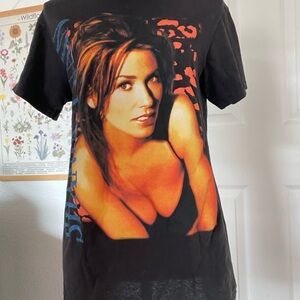 Shania Twain Black T-Shirt